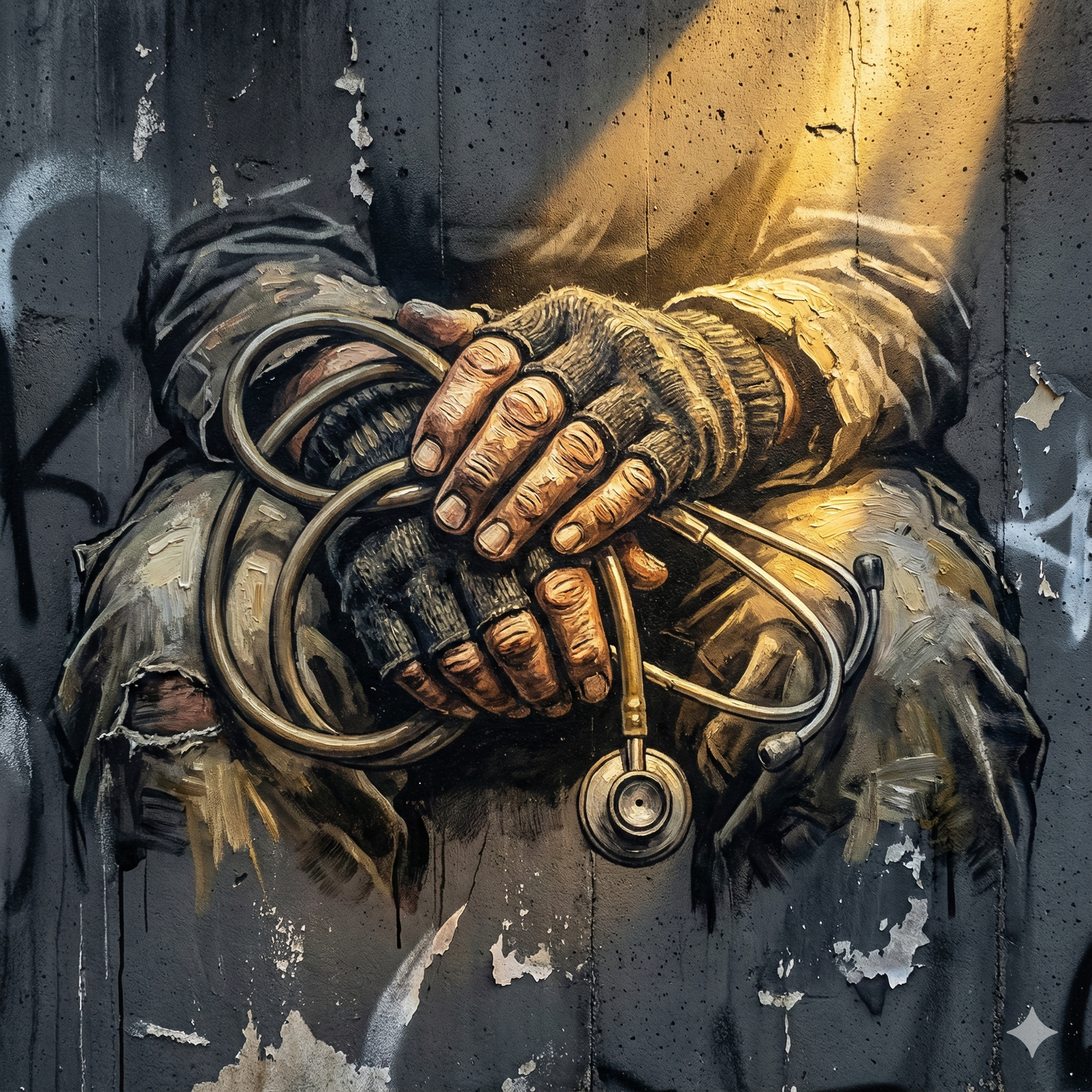 Mains de soignant prévention usure